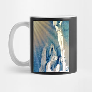 Gaudi Crucifixion Mug